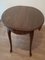 Vintage Italian Extendable Oval Table in Solid Oak, Image 13