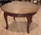 Vintage Italian Extendable Oval Table in Solid Oak, Image 15