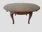 Vintage Italian Extendable Oval Table in Solid Oak 1