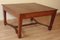 Antique Liberty Italian Extendable Dining Table in Cherry Wood, 1920s, Image 1