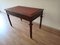 Vintage Empire Style Desk in Walnut with Brass Feet and Leather Top 13