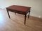 Vintage Empire Style Desk in Walnut with Brass Feet and Leather Top 2