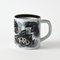 Ceramic and Silver Mug by Ivan Weiss for Royal Copenhagen, 1979, Image 1