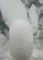 Apl Apfelskulptur aus Alabaster und Messing von Edouard Sankowski für Krzywda mit poliertem natürlichem Messing und reinem durchscheinendem Alabaster 6