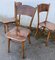 Art Nouveau Chairs Viennese Secession from Jacob & Josef Kohn, Set of 3, Image 3