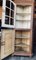 Gustavian Corner Cabinet Around 1780, Sweden, With Original Glass and Beer Glaze 2