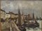 Fernand Herbo, Port Normand, 20th-Century, Oil on Canvas 5