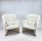 White Leolux Excalibur Chairs by Jan Armgardt, 1990s, Set of 2 1