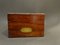 English Boat Box or Chest in Tropical Wood 23