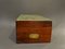 English Boat Box or Chest in Tropical Wood 18