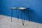 Vintage Coffee Table with Wrought Iron Base 2