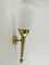 Empire Wandlampe aus Messing, 1910, 2er Set 3