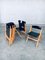 Italian Modern Plywood Folding Chairs, 1970s, Set of 6 23