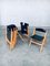 Italian Modern Plywood Folding Chairs, 1970s, Set of 6, Image 23