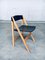 Italian Modern Plywood Folding Chairs, 1970s, Set of 6 2