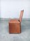 Postmodern Italian Leather Dining Chair Set, 1970s, Set of 6 9