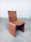 Postmodern Italian Leather Dining Chair Set, 1970s, Set of 6 12