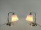 Chrome Plated Bedside Lamps, 1930s, Set of 2, Image 2