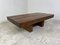 Vintage Rustic Solid Wood Wabi-Sabi Coffee Table, 1920s 1