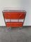 Folding Serving Trolley in Orange from Bremshey & Co., 1970s, Image 4
