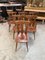 Wooden Dining Chairs, Set of 6, Image 4