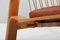 Oak Leather and Cotton Rop Model 671 Lounge Chair by Hans J. Wegner for Getama, Image 4