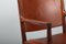 Mahogany and Leather Model JH513 Armchair by Hans J. Wegner 5