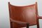 Mahogany and Leather Model JH513 Armchair by Hans J. Wegner 3