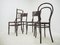 Antique Dining Chairs by Thonet, 1920s, Set of 4 10