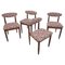 Mid-Century Dining Chairs, Czechoslovakia, 1960s, Set of 4 1