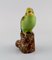 Figurine en Faïence Peinte à la Main par Jeanne Grut pour Royal Copenhagen, Perruche 2