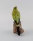 Hand-Painted Faience Figure by Jeanne Grut for Royal Copenhagen, Budgerigar, Image 4