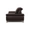 2-Seater Enjoy Dark Brown Leather Sofas from Willi Schillig, Set of 2 11