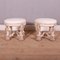 Swedish Original Painted Stools, 1890s, Set of 2 1