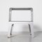 Silver Metal Step Stool, Image 2