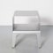 Silver Metal Step Stool 4