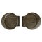 Maniglie rotonde brutaliste in alluminio e bronzo, set di 2, Immagine 1