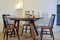 Large Walnut Magnum Dining Table by Pierre Favresse 7