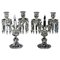 Portacandele vintage Baccarat, set di 2, Immagine 1