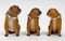Late 19th Century German Porcelain Bulldogs, Set of 3, Image 2