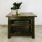 Industrial Side Table in Wood, Image 14