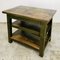 Industrial Side Table in Wood, Image 13