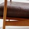 Danish Leather Sofa Set by Arne Wahl Iversen for Komfort, Set of 3 58