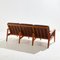 Danish Leather Sofa Set by Arne Wahl Iversen for Komfort, Set of 3 4