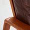 Danish Leather Sofa Set by Arne Wahl Iversen for Komfort, Set of 3, Image 21