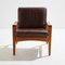 Danish Leather Sofa Set by Arne Wahl Iversen for Komfort, Set of 3, Image 50