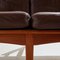Danish Leather Sofa Set by Arne Wahl Iversen for Komfort, Set of 3 44