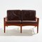 Danish Leather Sofa Set by Arne Wahl Iversen for Komfort, Set of 3 26