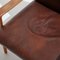 Danish Leather Sofa Set by Arne Wahl Iversen for Komfort, Set of 3 66