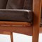 Danish Leather Sofa Set by Arne Wahl Iversen for Komfort, Set of 3 18